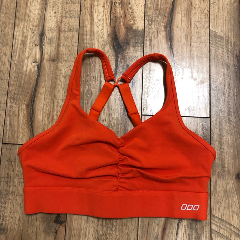 Red orange sportsbra